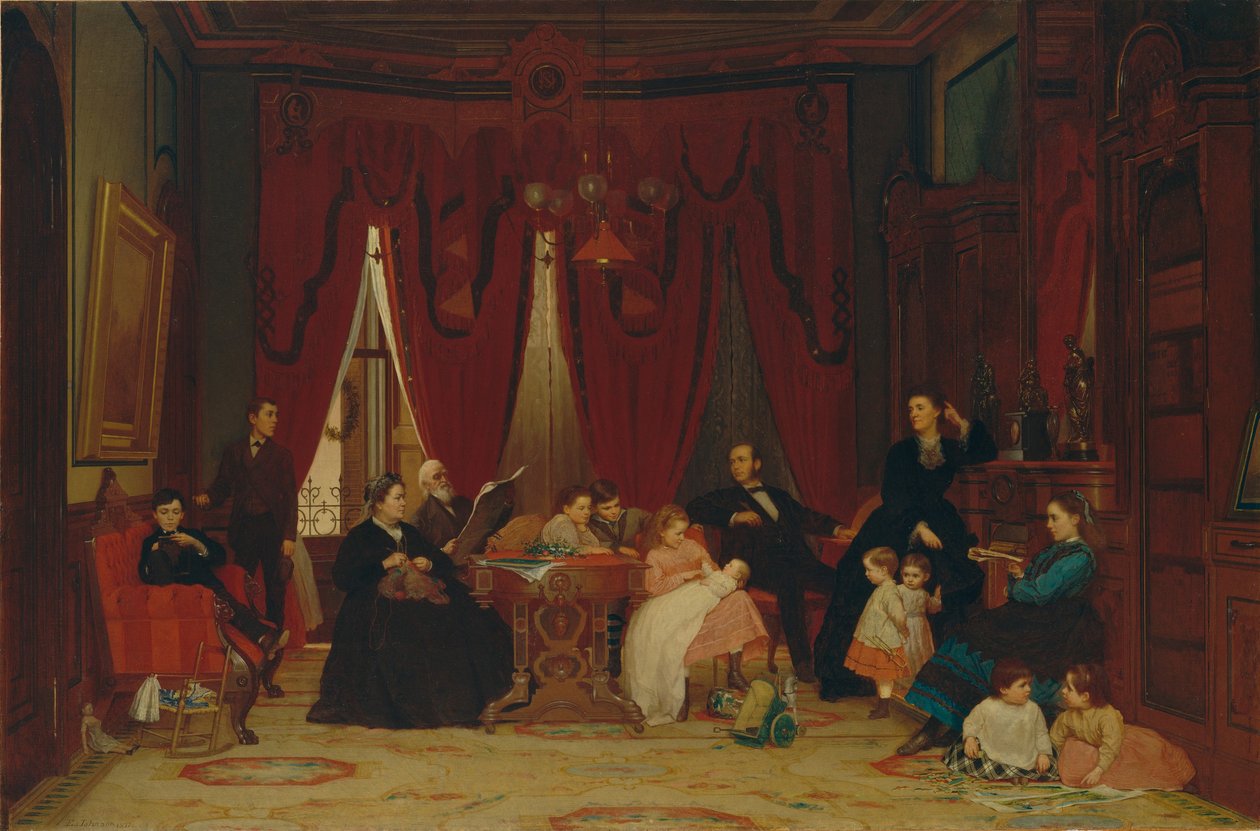 Die Familie Hatch von Eastman Johnson