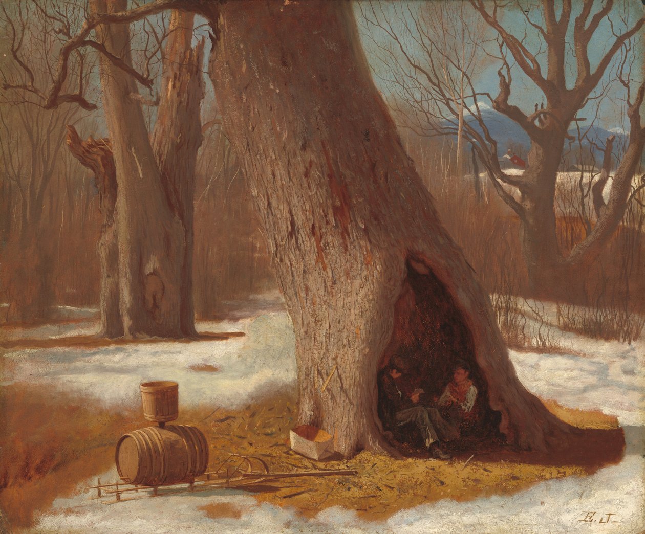 Die Schulschwänzer von Eastman Johnson