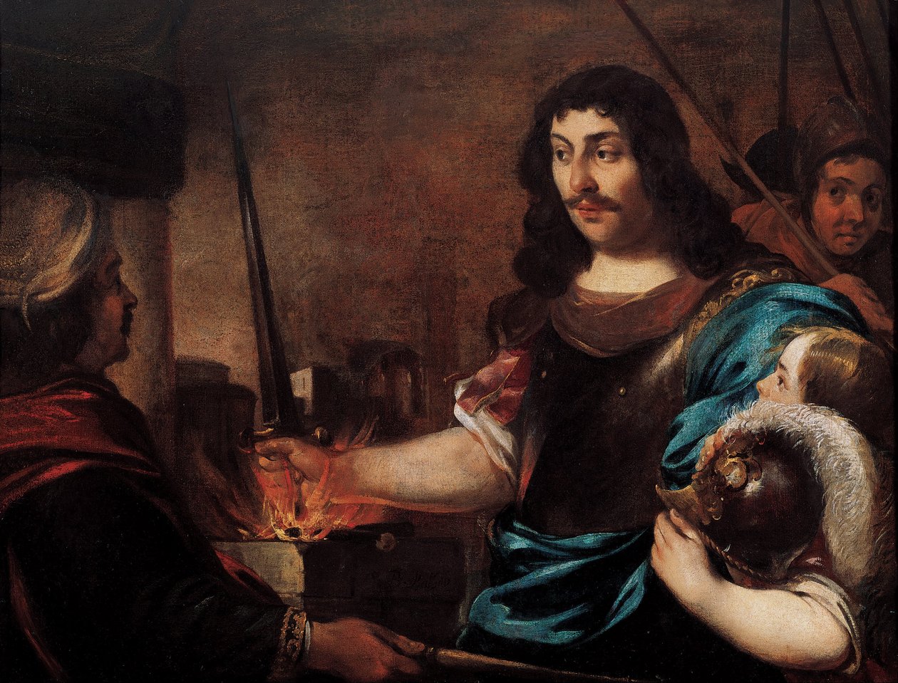 Der Heroismus des Caius Mucius Scaevola von Eberhart Keilhau
