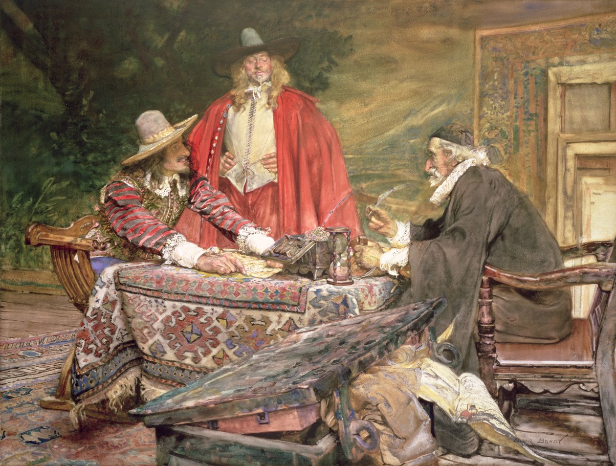 Bei den Wucherern von Edgar Bundy