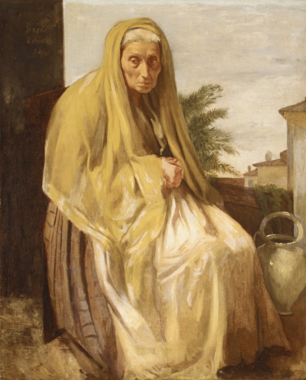 Die alte Italienerin von Edgar Degas