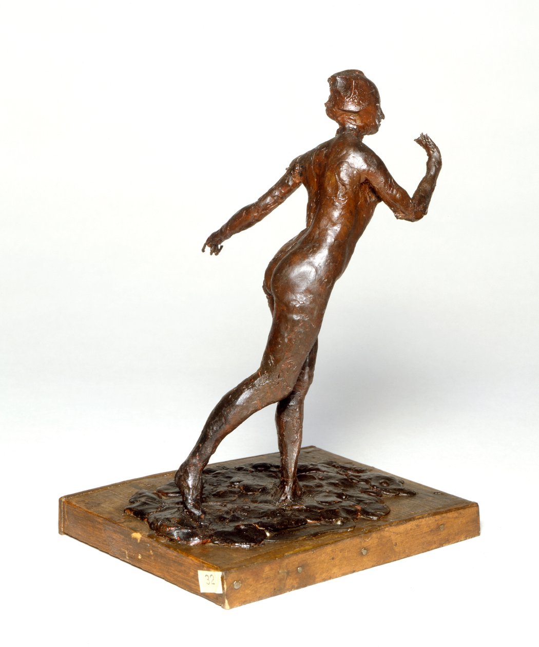 Tänzerin, die sich verbeugt von Edgar Degas