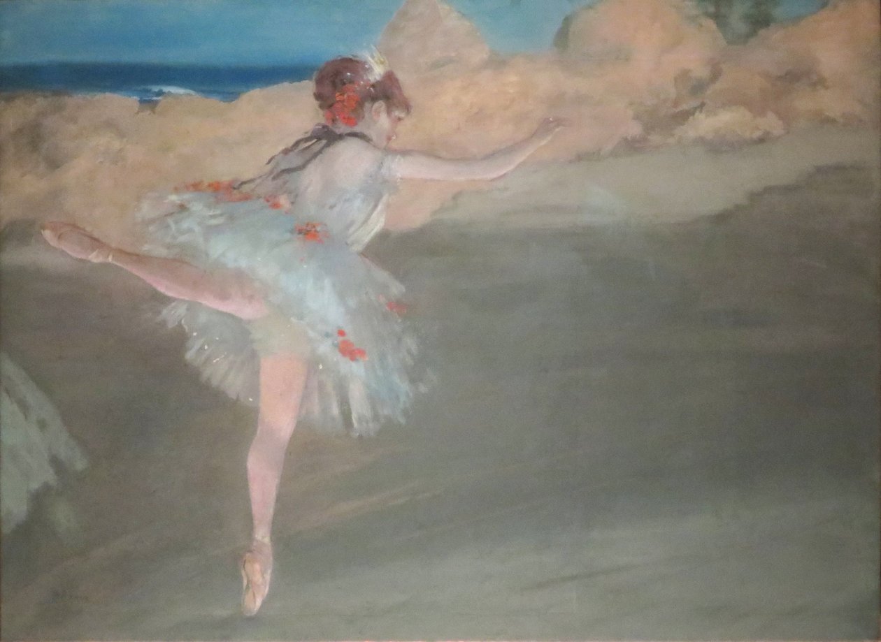 Tänzerin auf Spitze von Edgar Degas, Norton Simon Museum von Edgar Degas