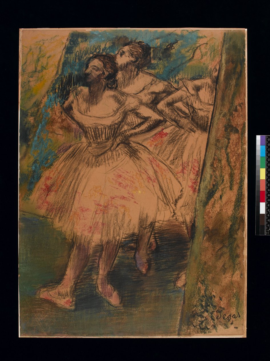 Tänzerin im Flügel, ca. 1905 von Edgar Degas