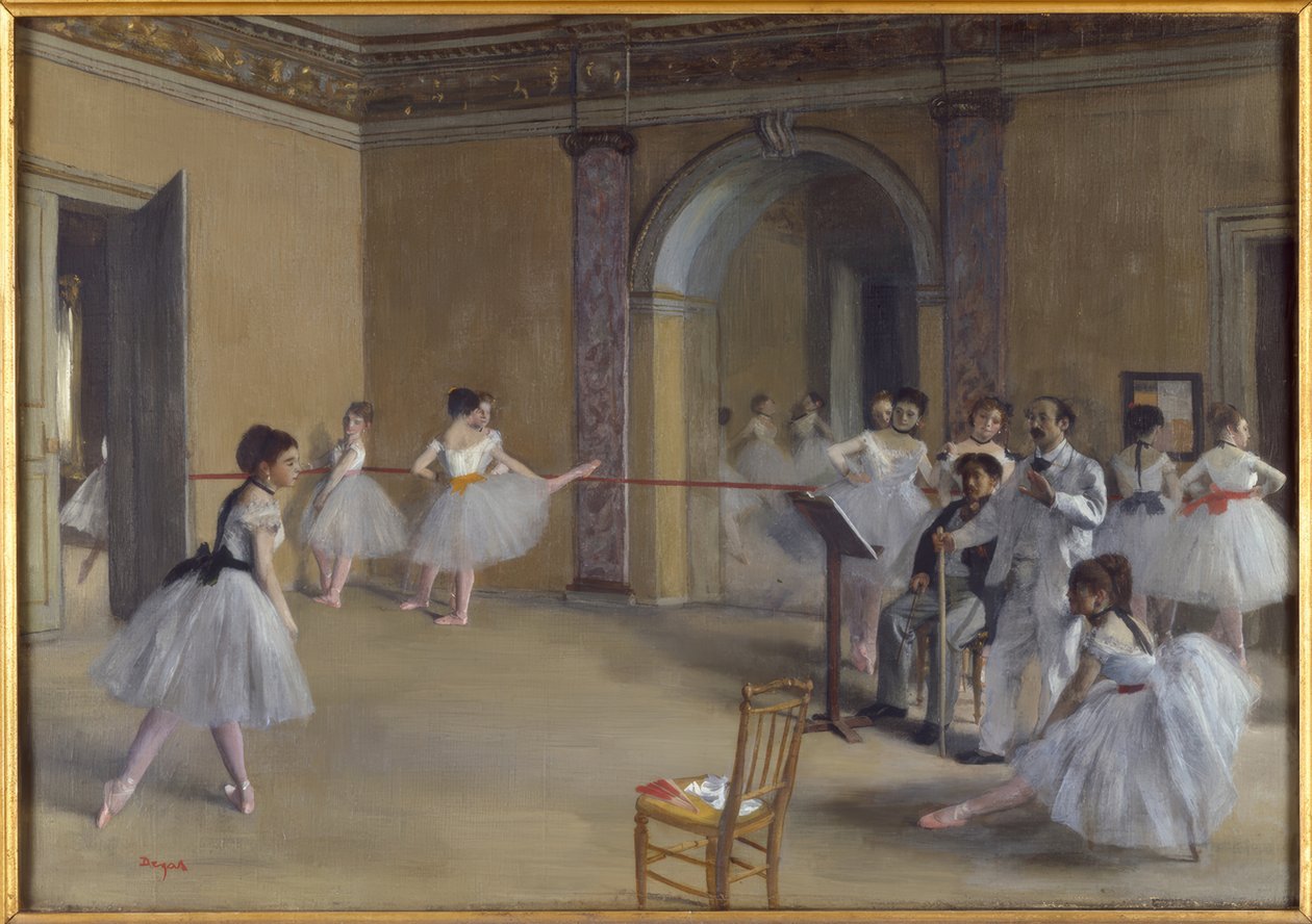 Der Tanzsaal in der Oper der Rue Le Peletier von Edgar Degas