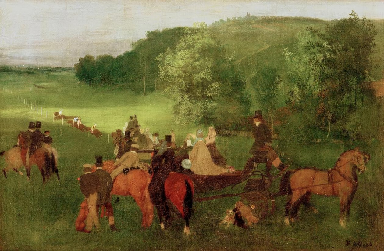Die Rennen von Edgar Degas