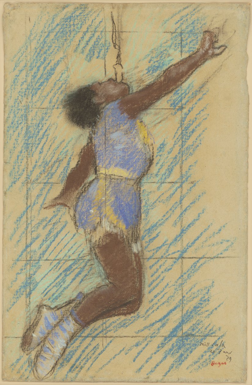 Miss Lala im Fernando-Zirkus, 1879 von Edgar Degas
