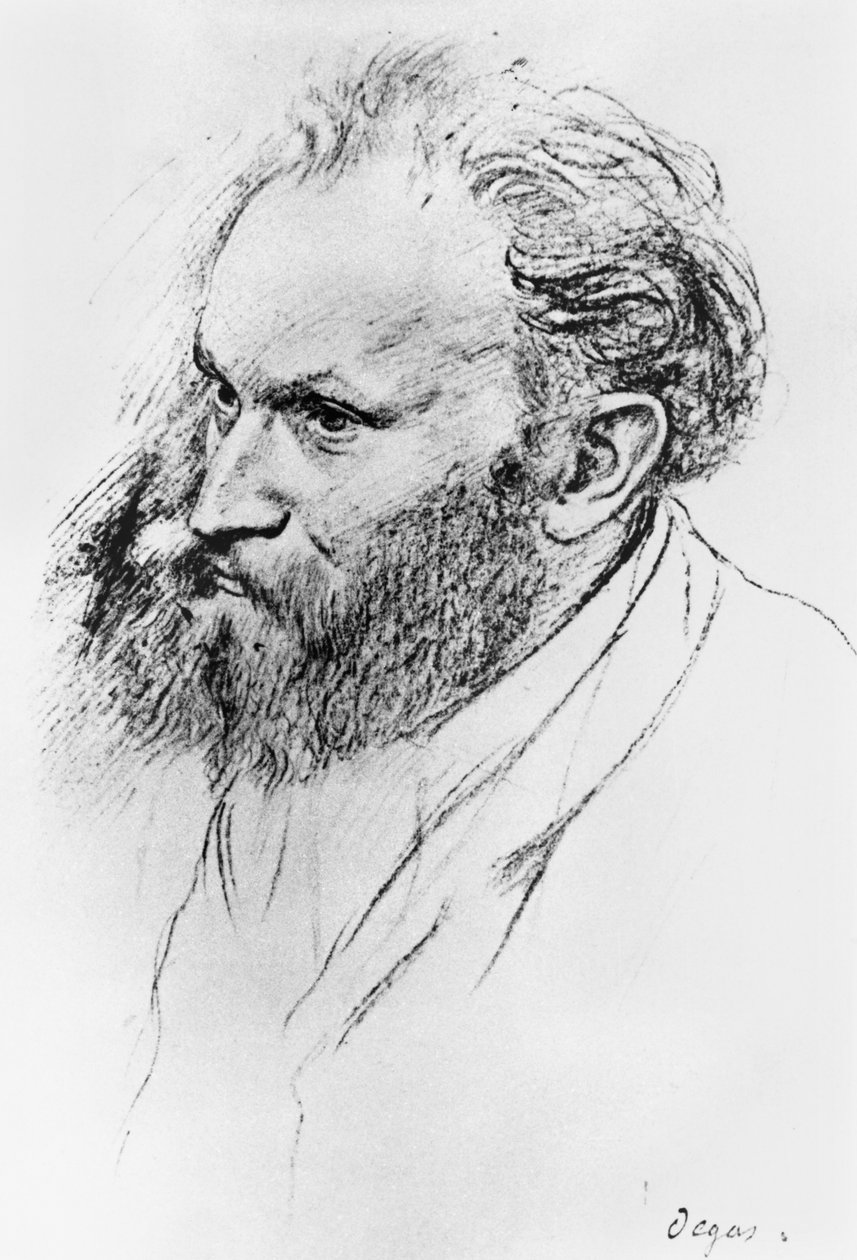 Porträt von Edouard Manet von Edgar Degas