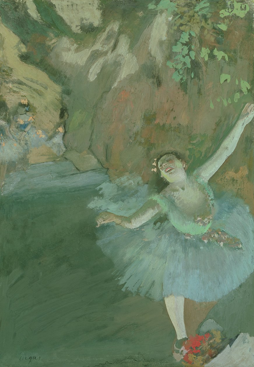 Der Bug des Sterns, ca. 1880 von Edgar Degas