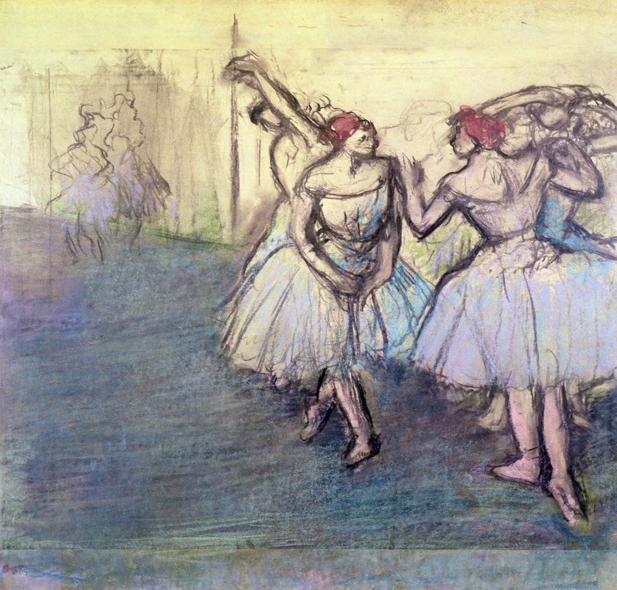 Die Tänzer von Edgar Degas
