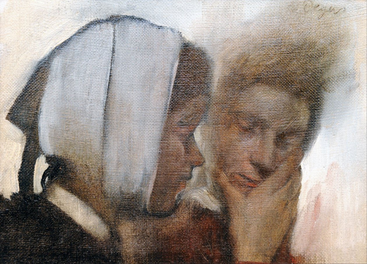 Wäscherinnen von Edgar Degas