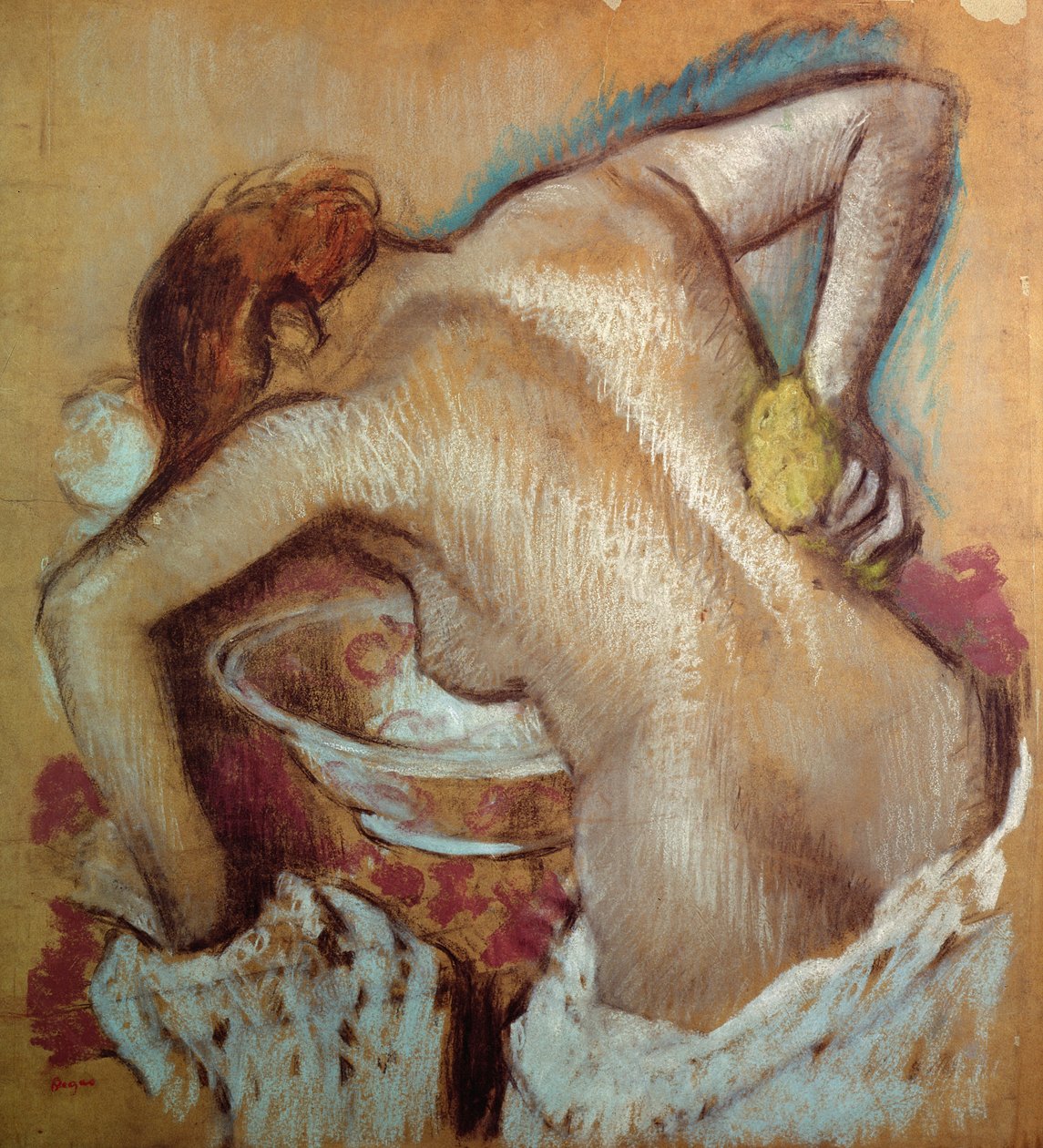 Frau bei ihrer Toilette, ca. 1894 von Edgar Degas