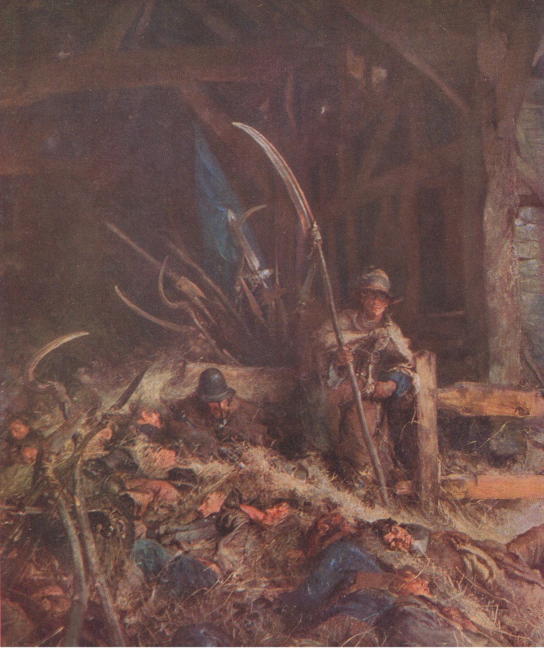 Der Morgen von Sedgemoor, Bibbys Annual, 1916-17 von Edgar after Bundy