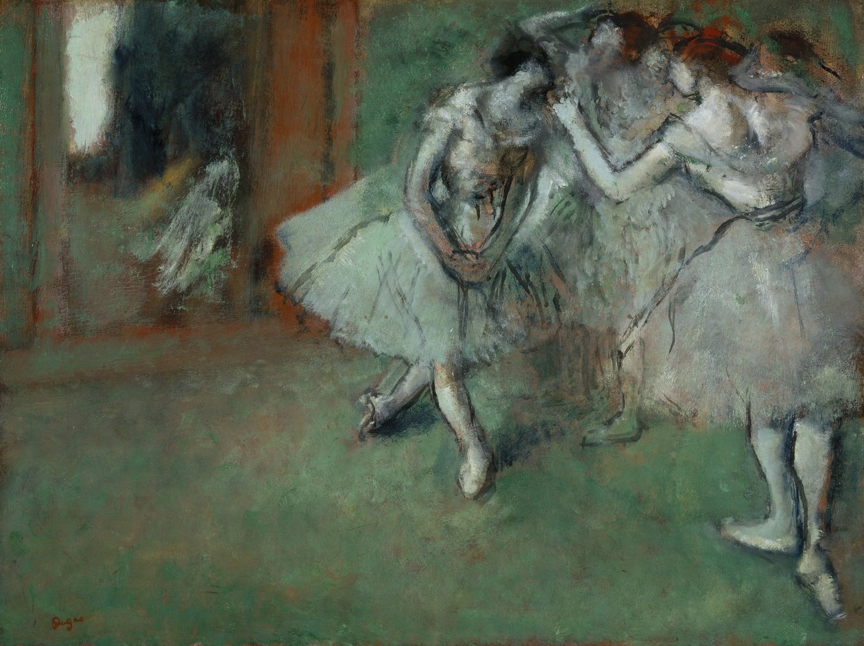 Eine Gruppe von Tänzern von Edgar Degas