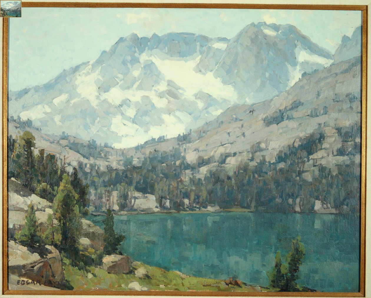 Sierra-See von Edgar Alwin Payne