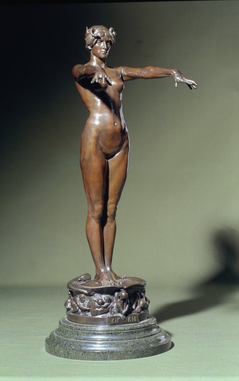 Circe, ca. 1893-94 (Bronze & Marmor) von Edgar Bertram Mackennal