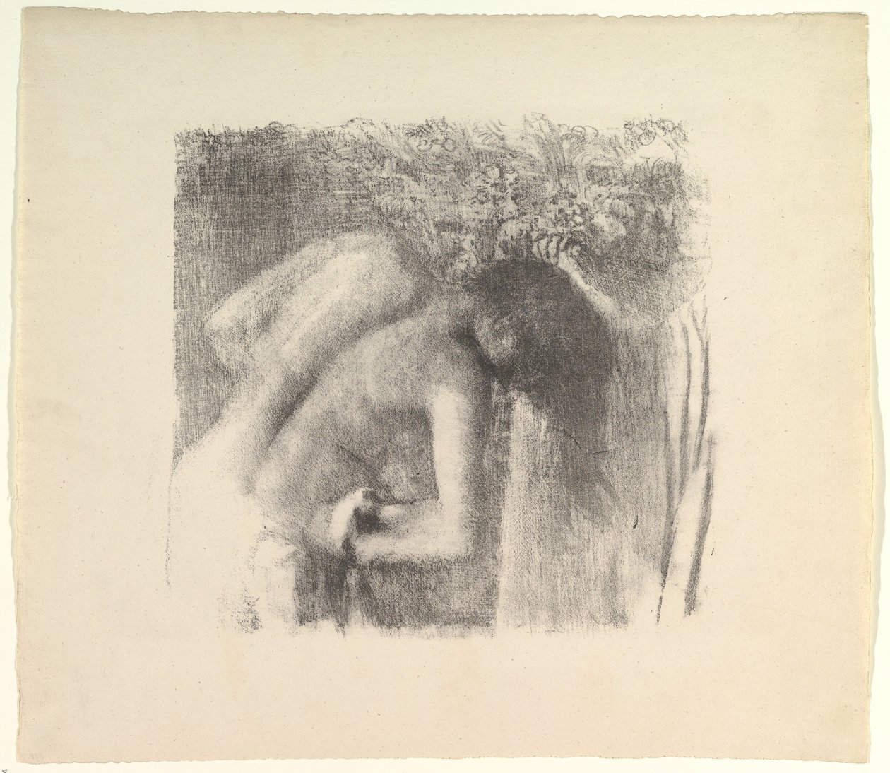 Nach dem Bad große Version, 1891-92 von Edgar Degas