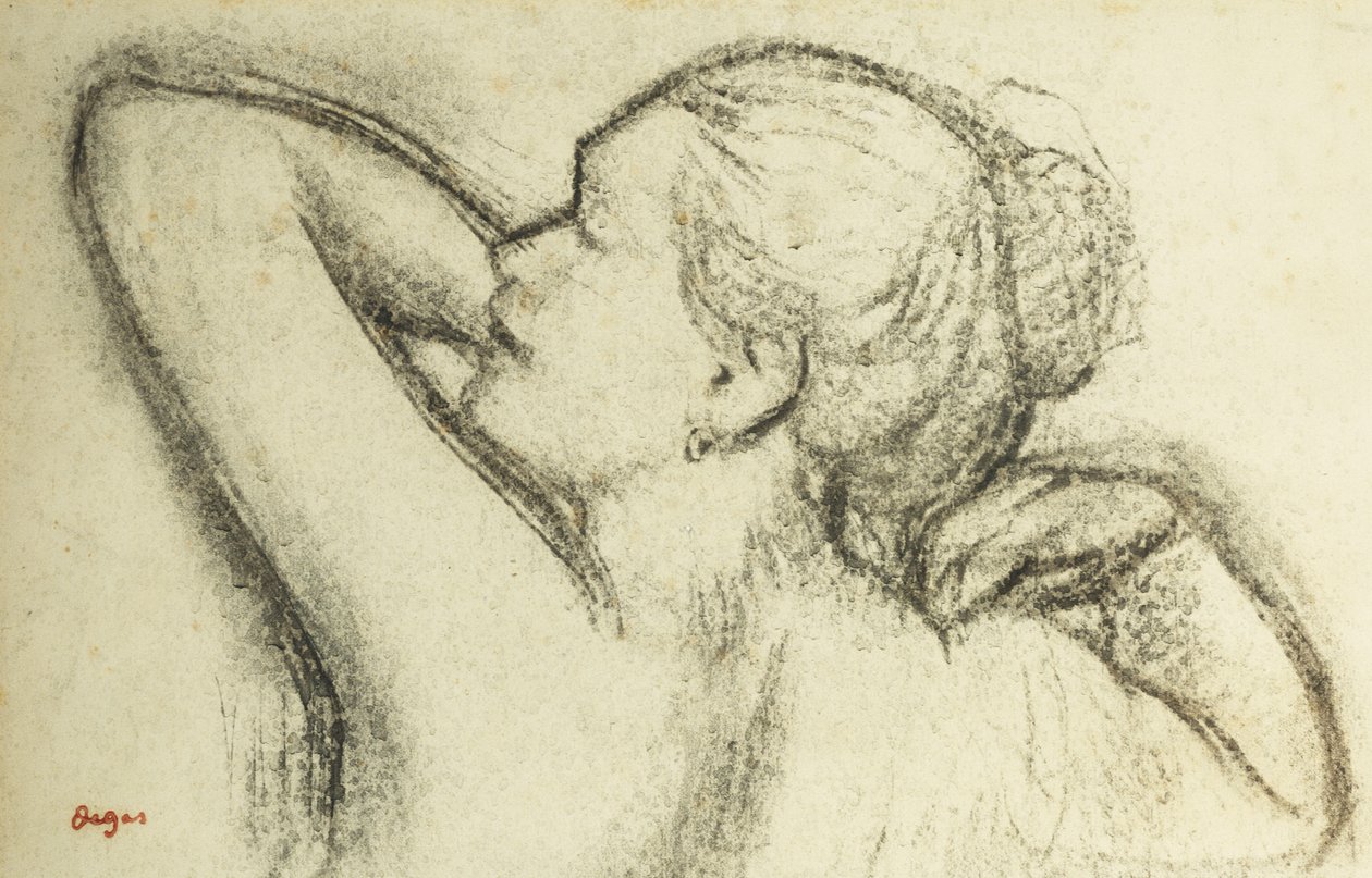 Büste einer Frau von Edgar Degas