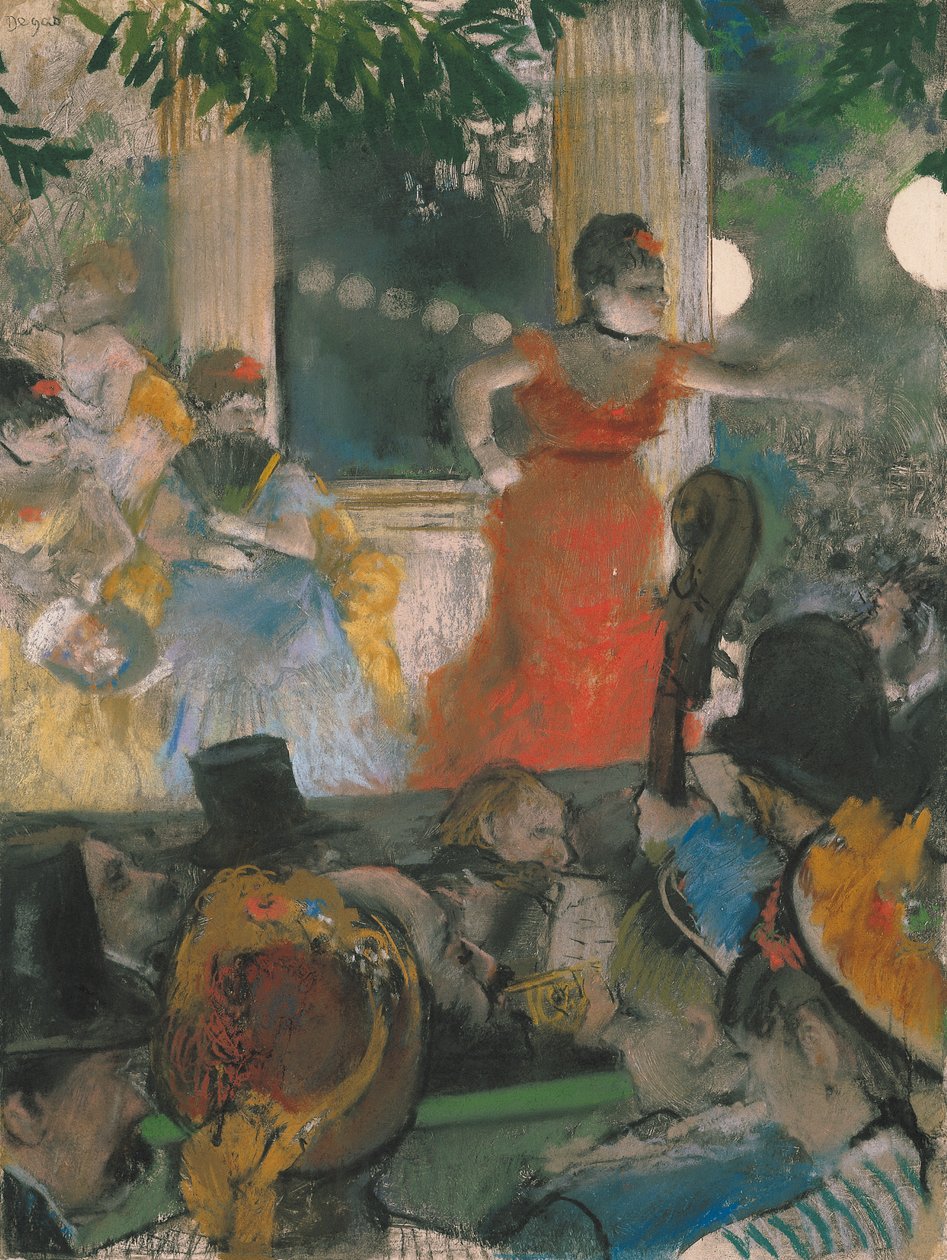 Café-Konzert bei Les Ambassadeurs von Edgar Degas