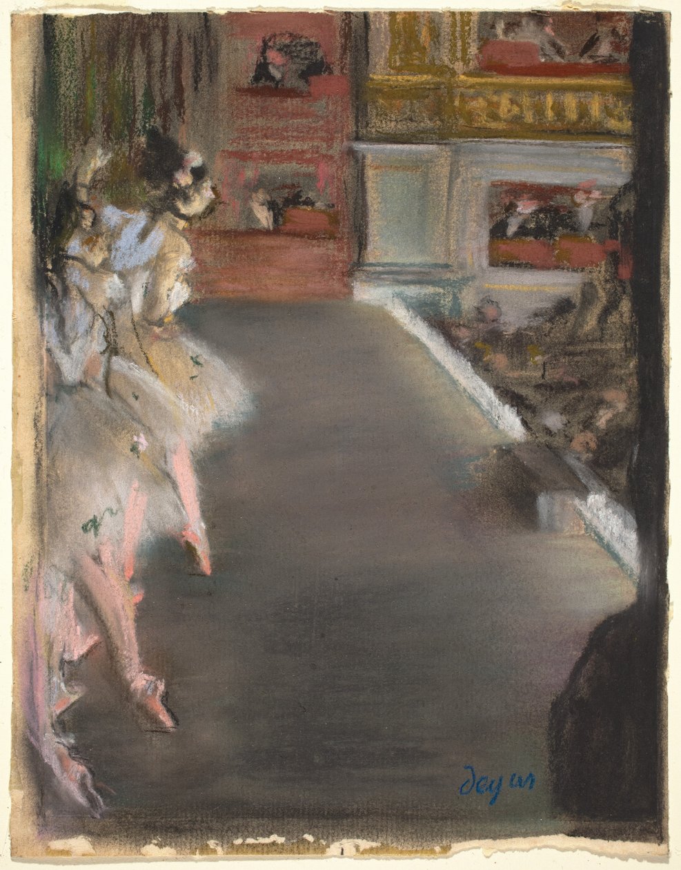 Tänzer im alten Opernhaus von Edgar Degas