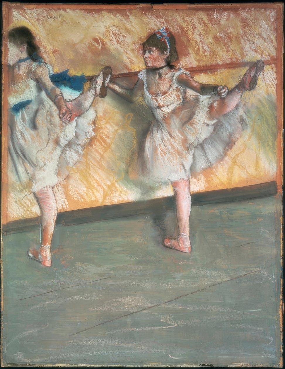 Tänzer an der Stange von Edgar Degas