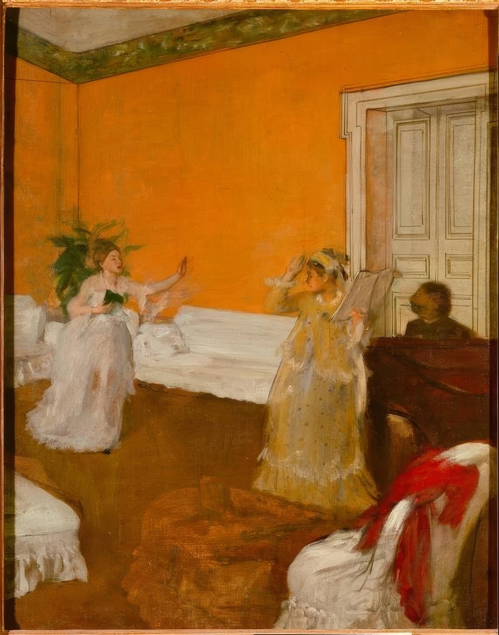 Die Gesangsstunde von Edgar Degas