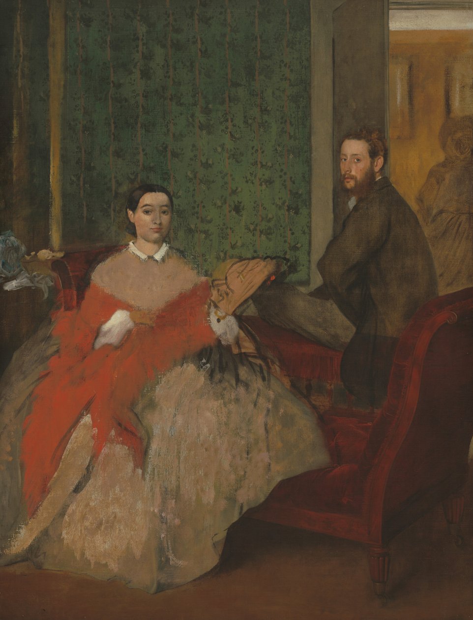Edmondo und Thérèse Morbilli von Edgar Degas