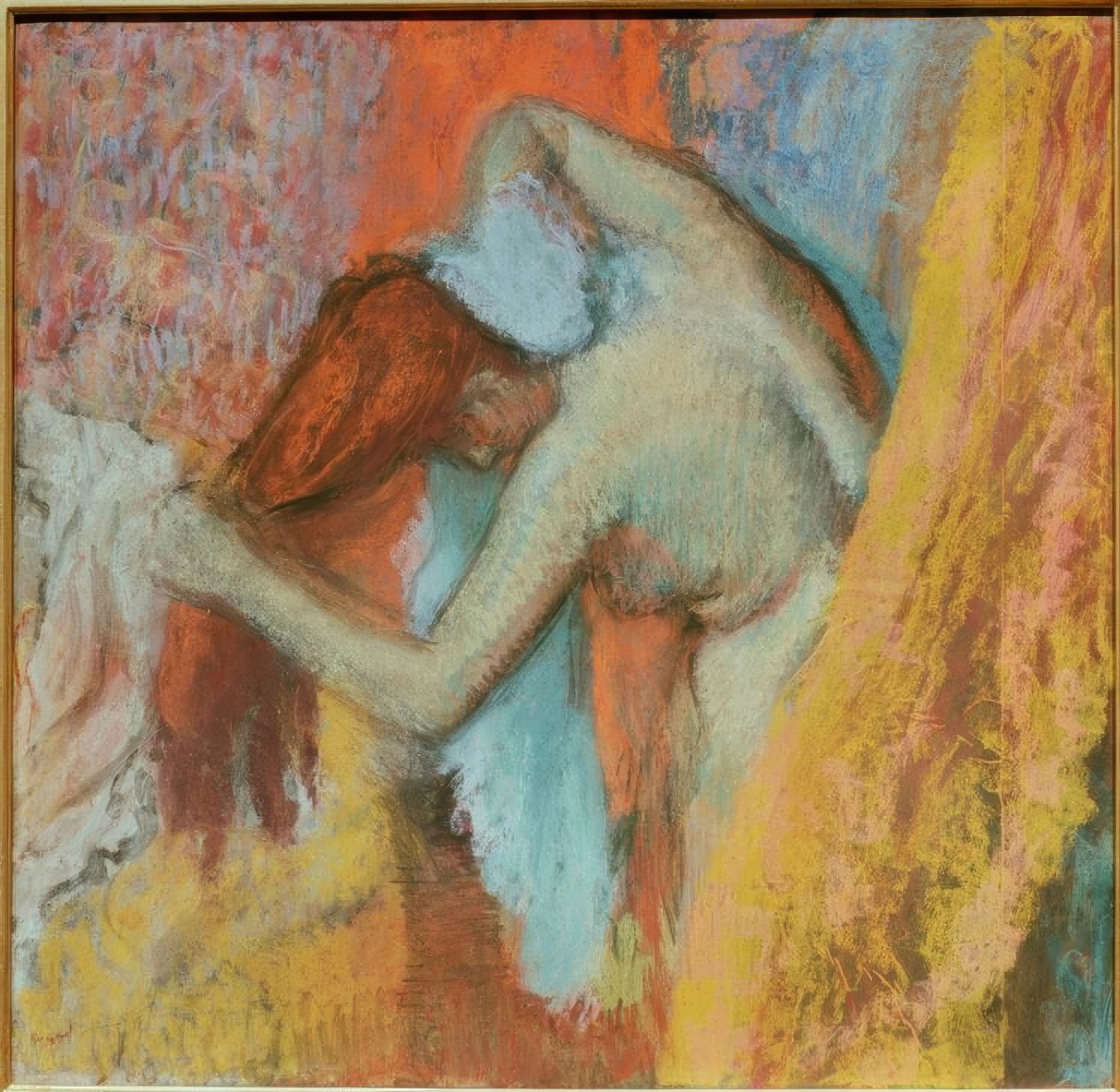Frau bei der Toilette von Edgar Degas