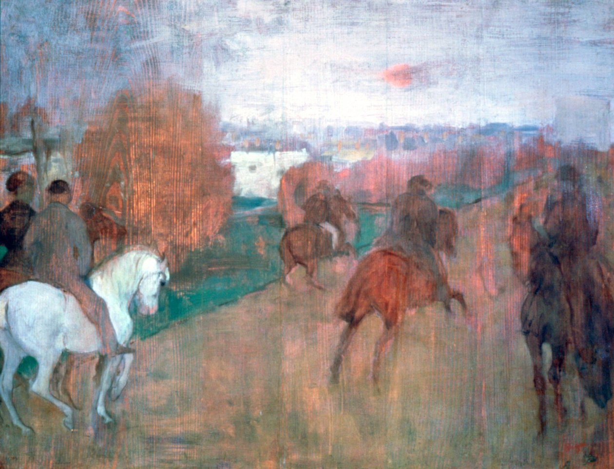 Reiter, 1864-1868 von Edgar Degas