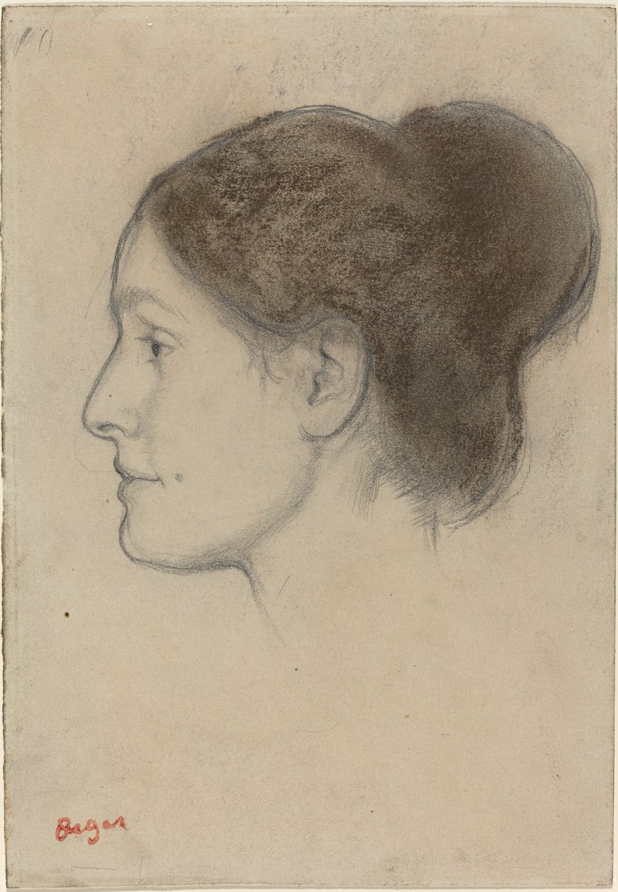 Hortense Valpinçon von Edgar Degas