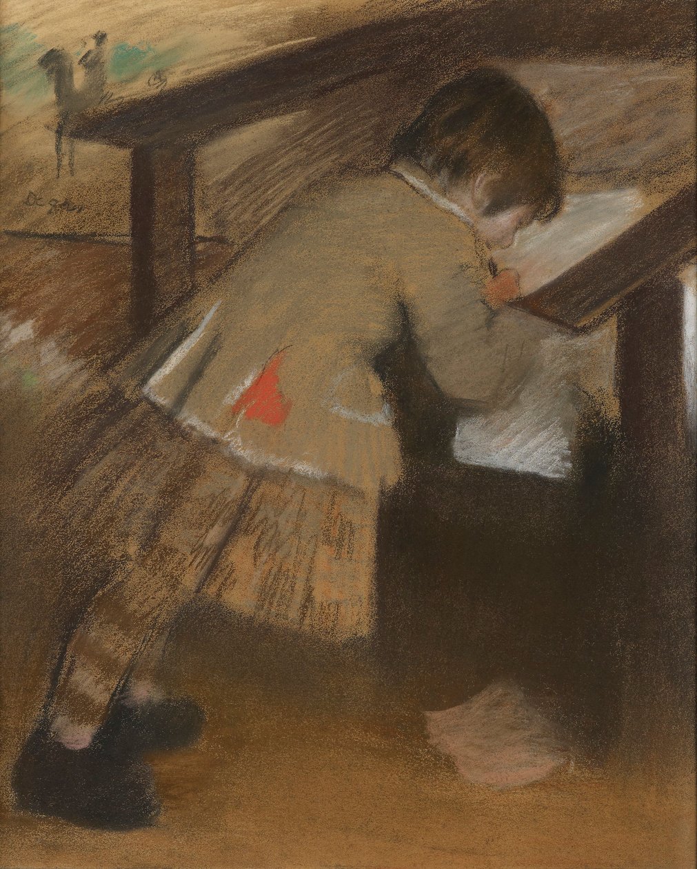 Jacques de Nittis als Kind von Edgar Degas
