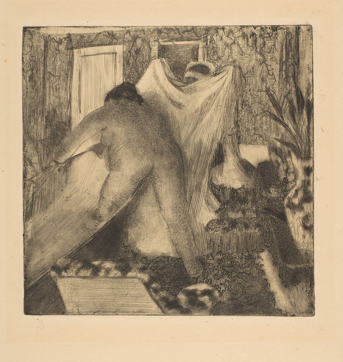 Nach dem Bad, 1879-80 von Edgar Degas