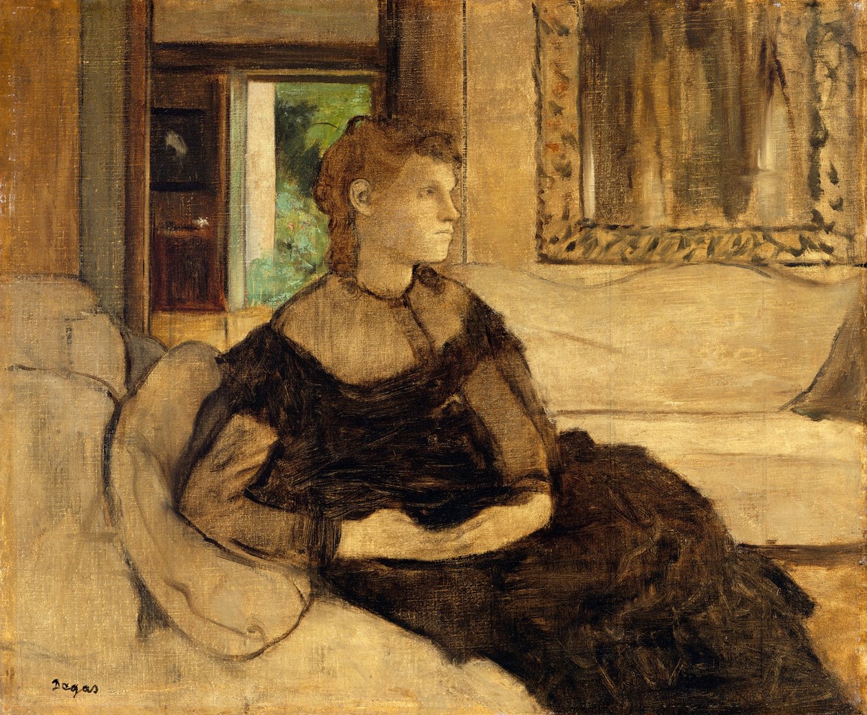 Madame Théodore Gobillard von Edgar Degas