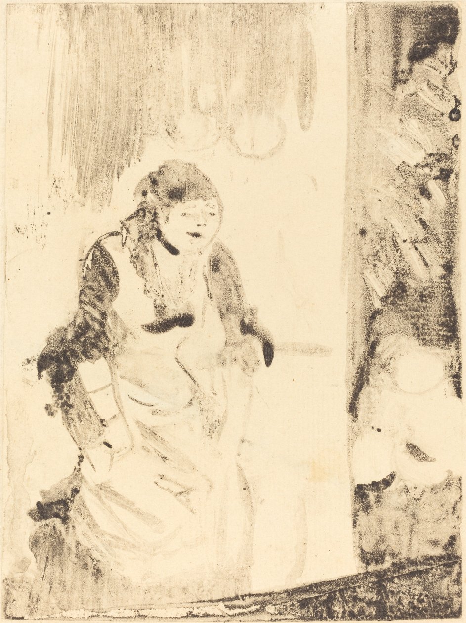 Mlle Bécat von Edgar Degas