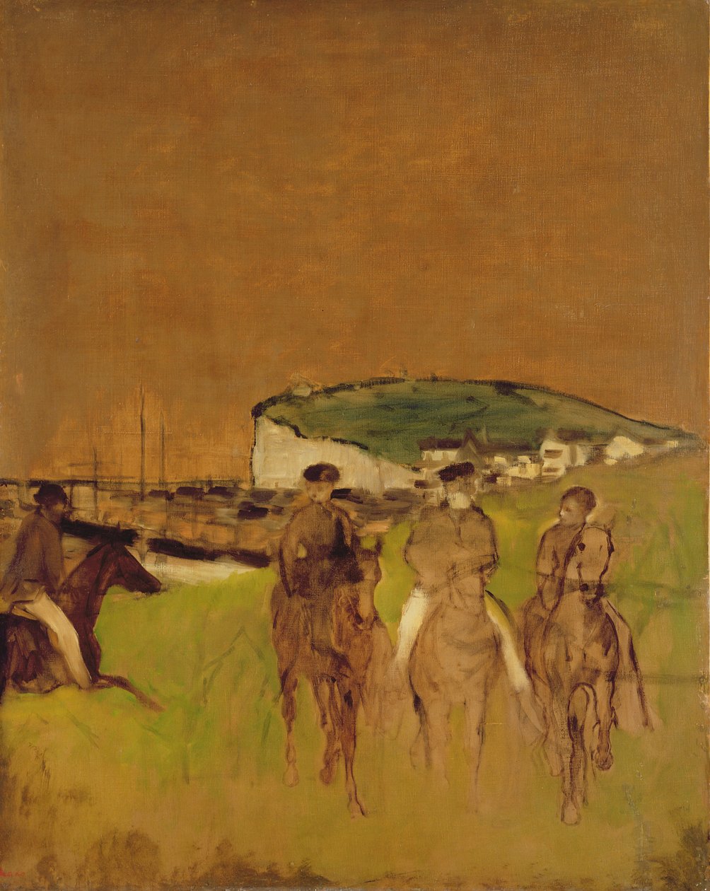 Morgenausritt, ca. 1866 von Edgar Degas