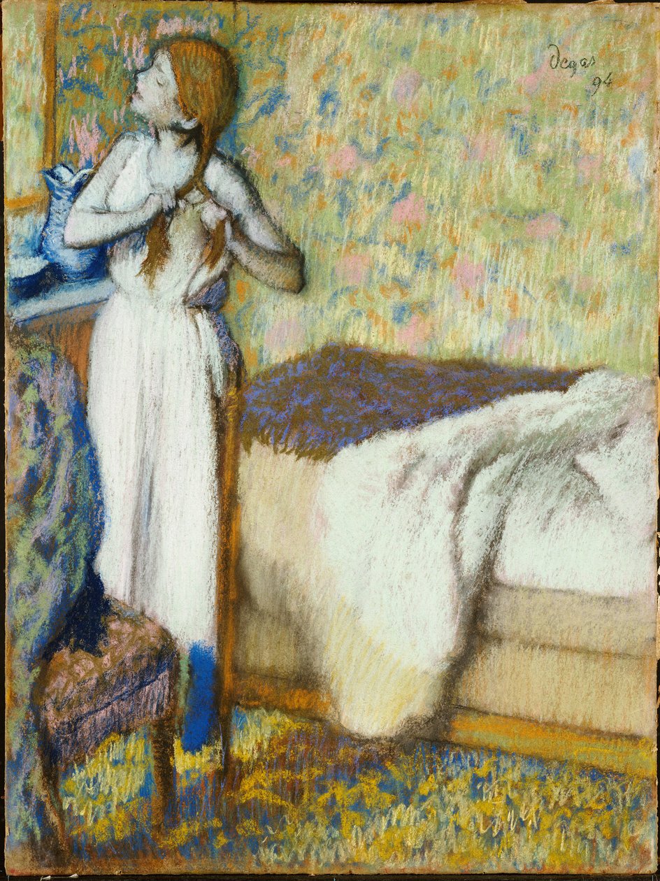 Morgentoilette, 1894 von Edgar Degas