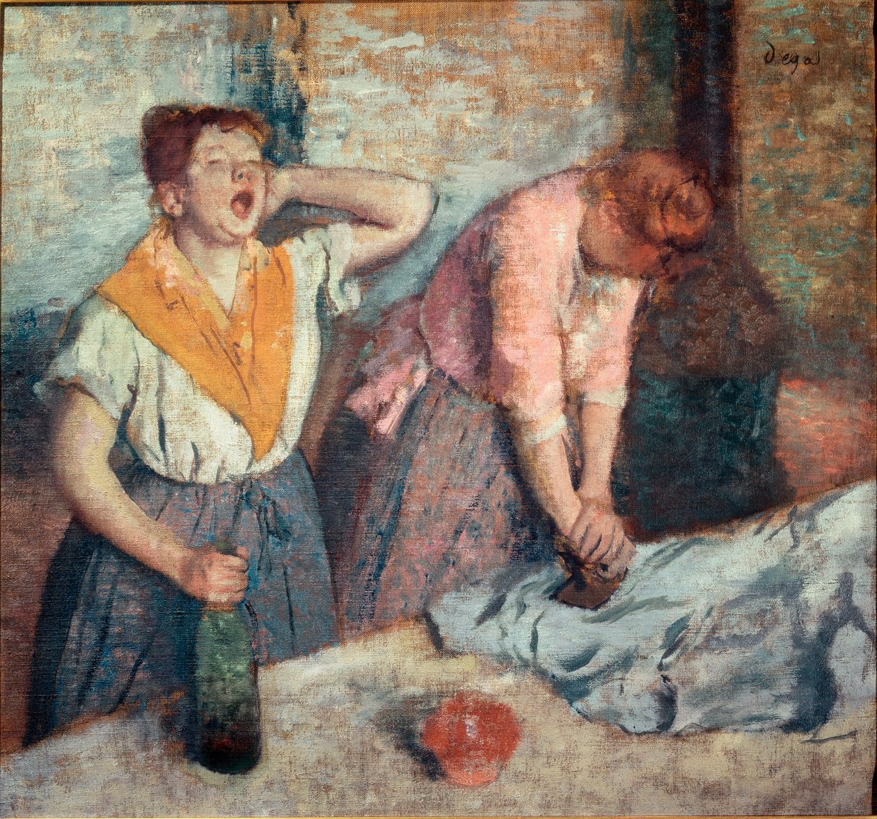 Bügelnde Frauen von Edgar Degas