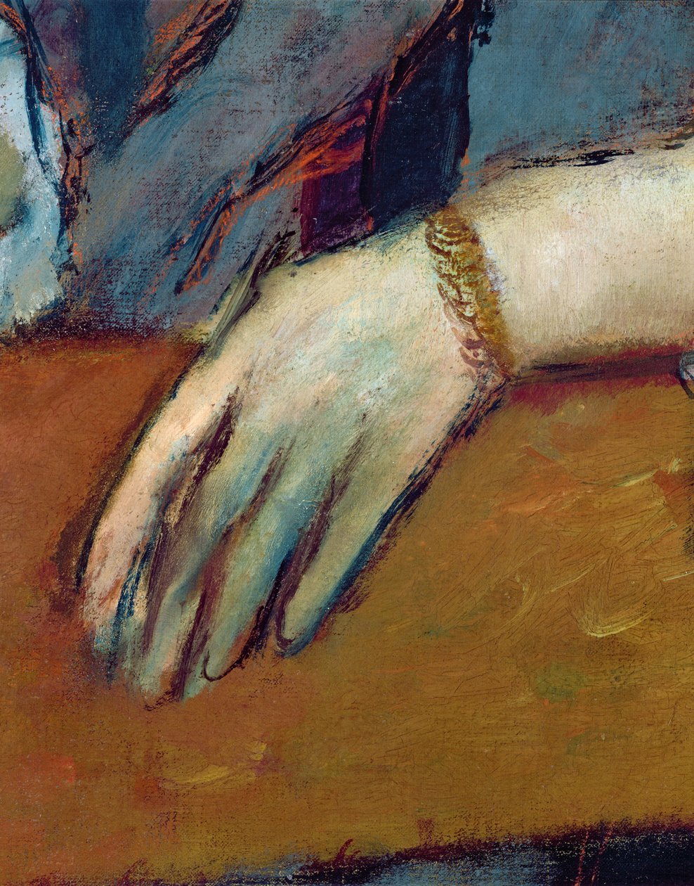 Porträt von Helene Rouart (1886) (Detail) von Edgar Degas