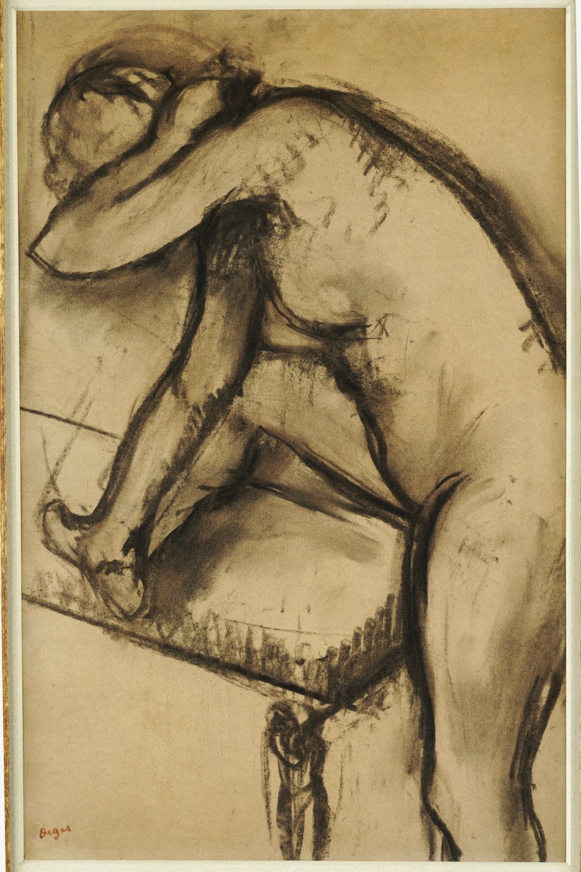 Studie einer Tänzerin von Edgar Degas