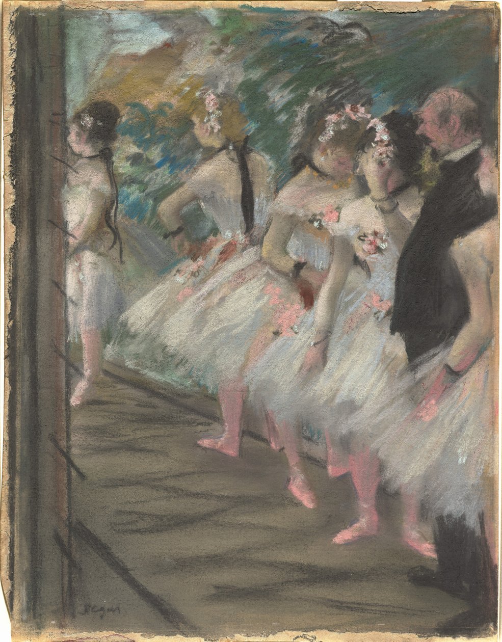 Das Ballett, um 1880 von Edgar Degas