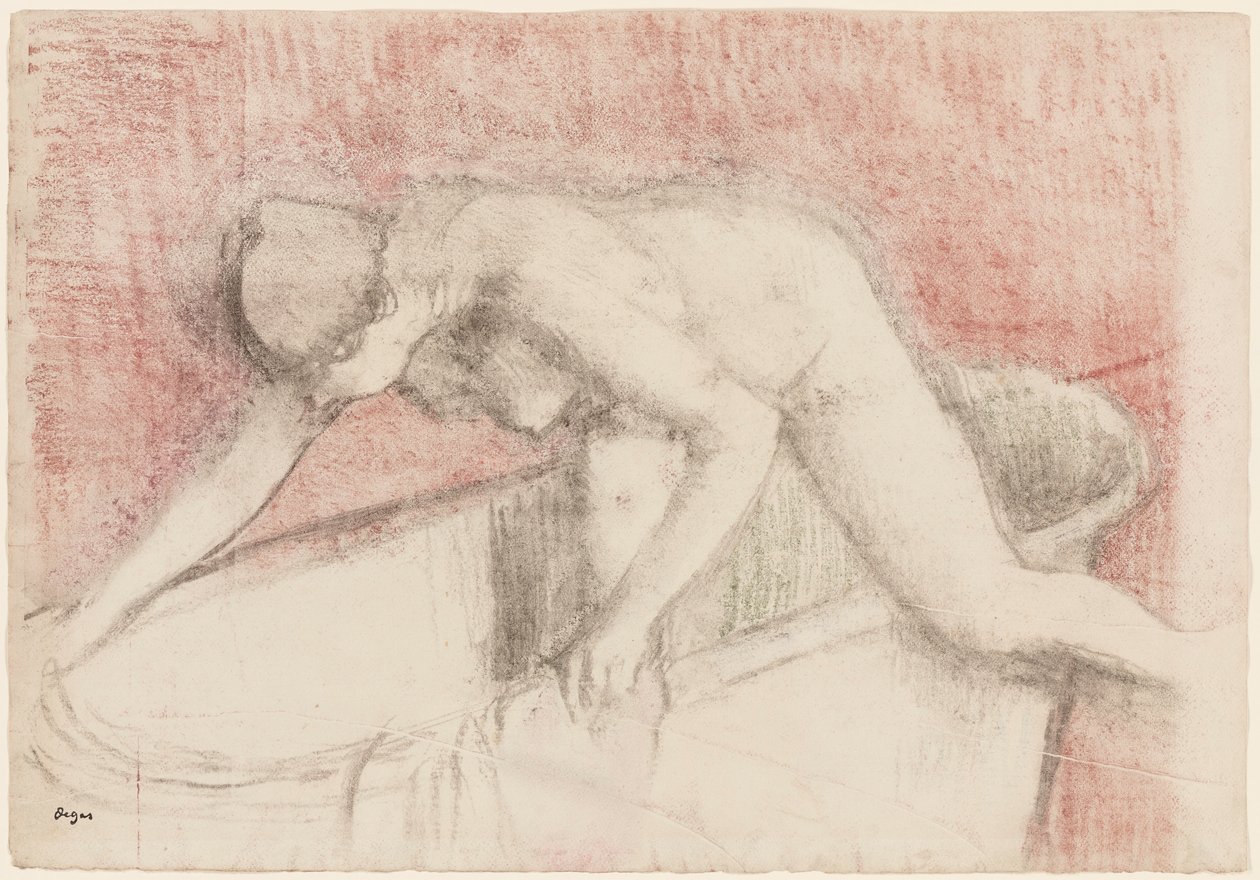 Das Bad von Edgar Degas