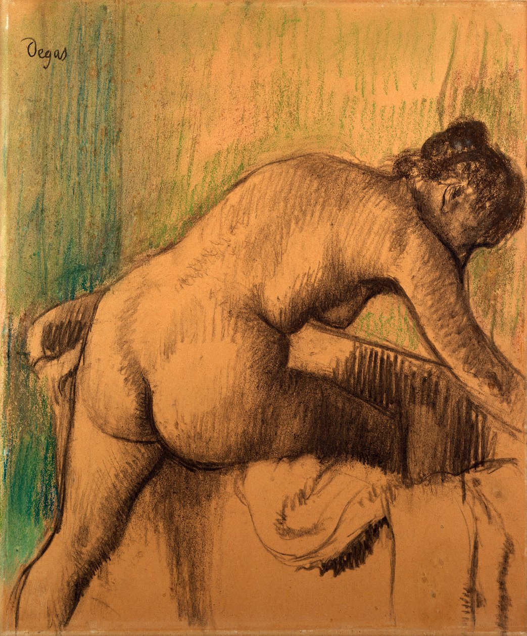 Das Bad, 1883 von Edgar Degas