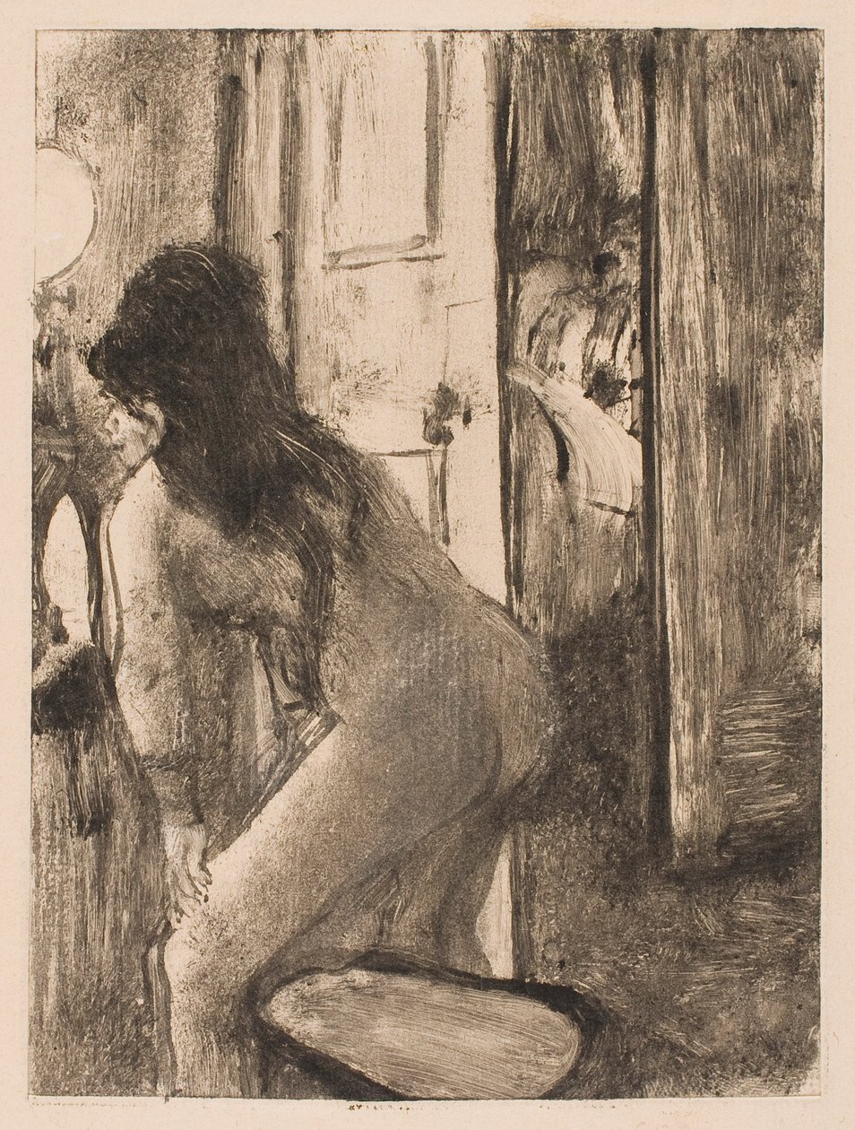Das Bidet von Edgar Degas