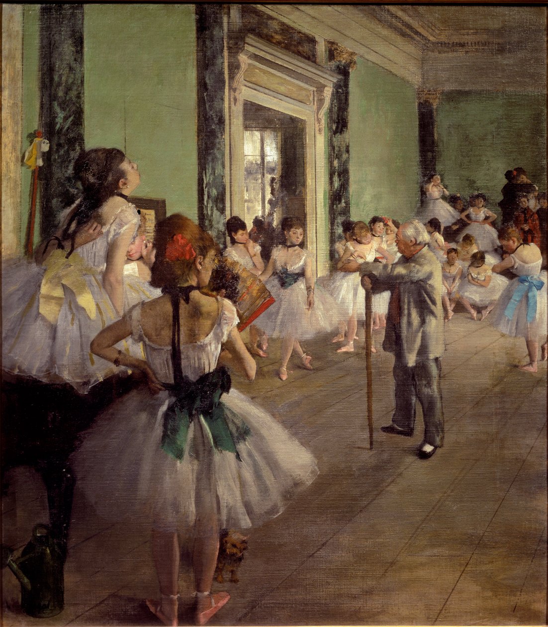 Die Tanzklasse von Edgar Degas
