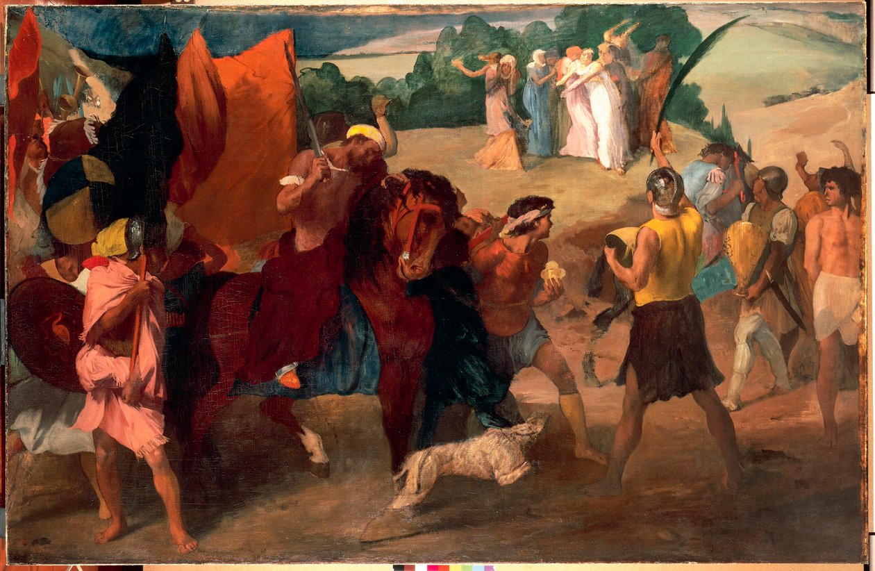 Die Tochter von Jephthah von Edgar Degas