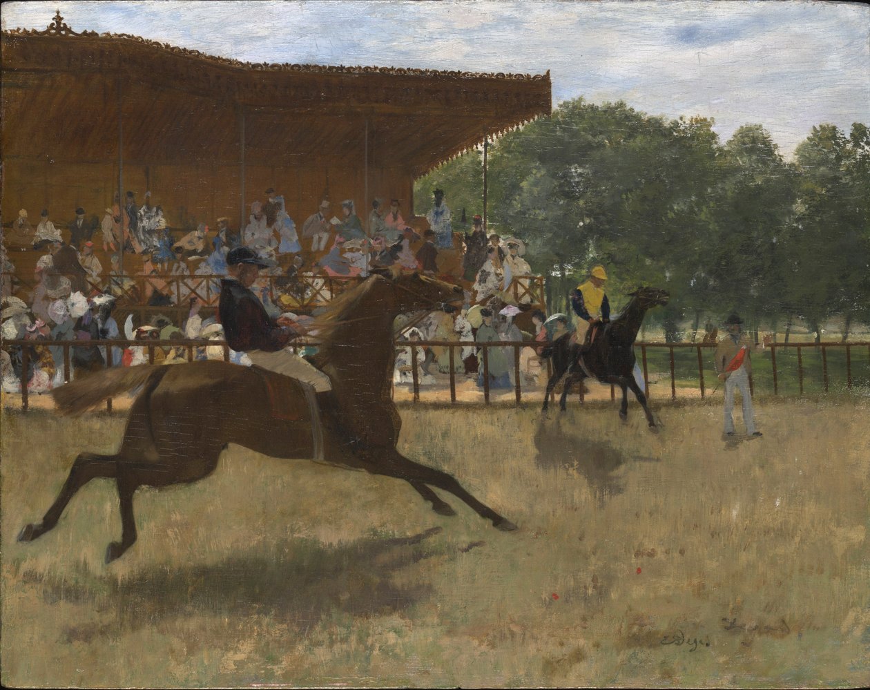 Der Fehlstart, ca. 1869-72 von Edgar Degas