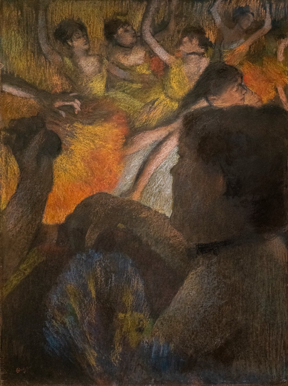 Die Loge. 1885 von Edgar Degas
