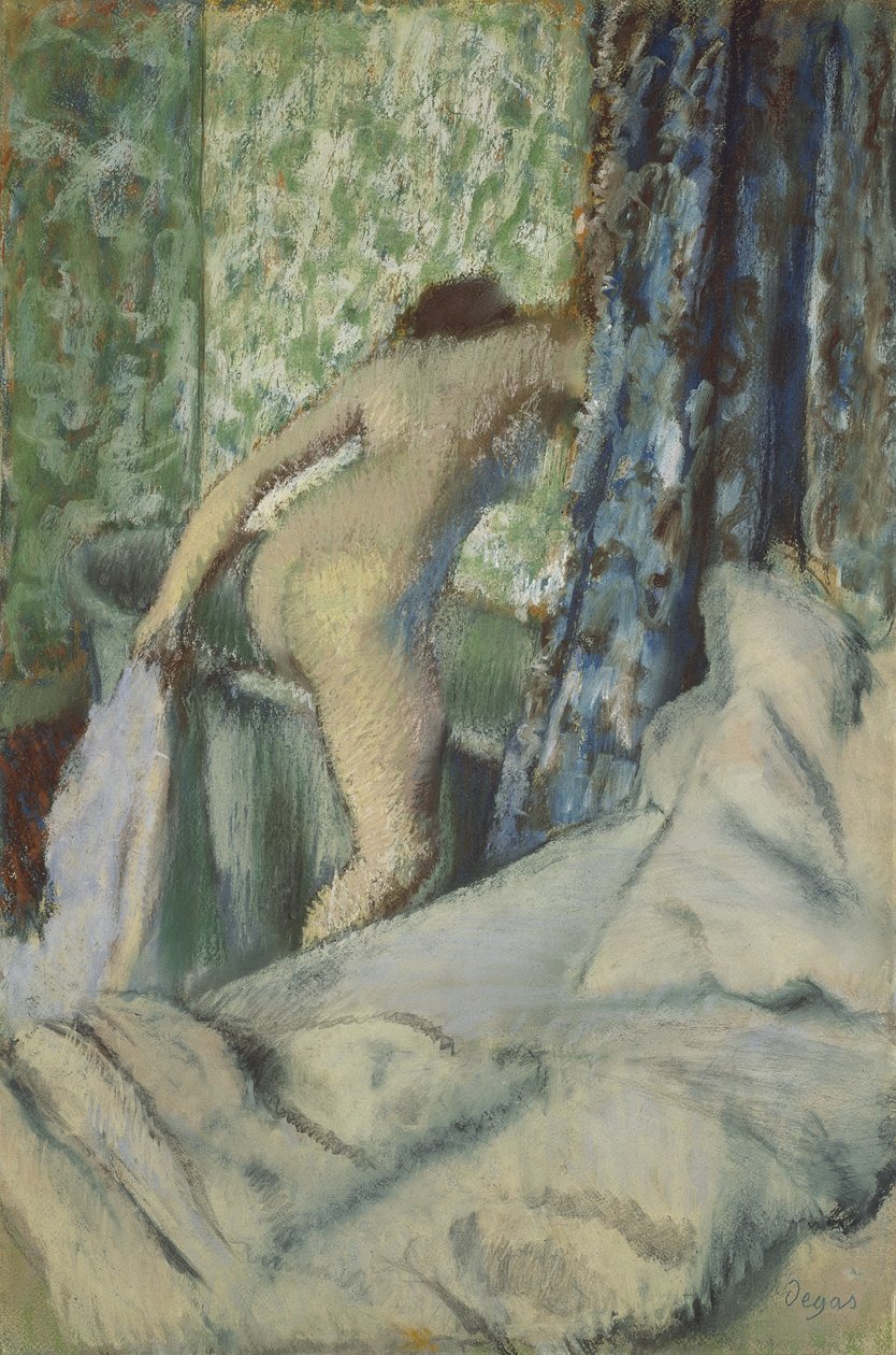 Das Morgenbad, 1887-90 von Edgar Degas