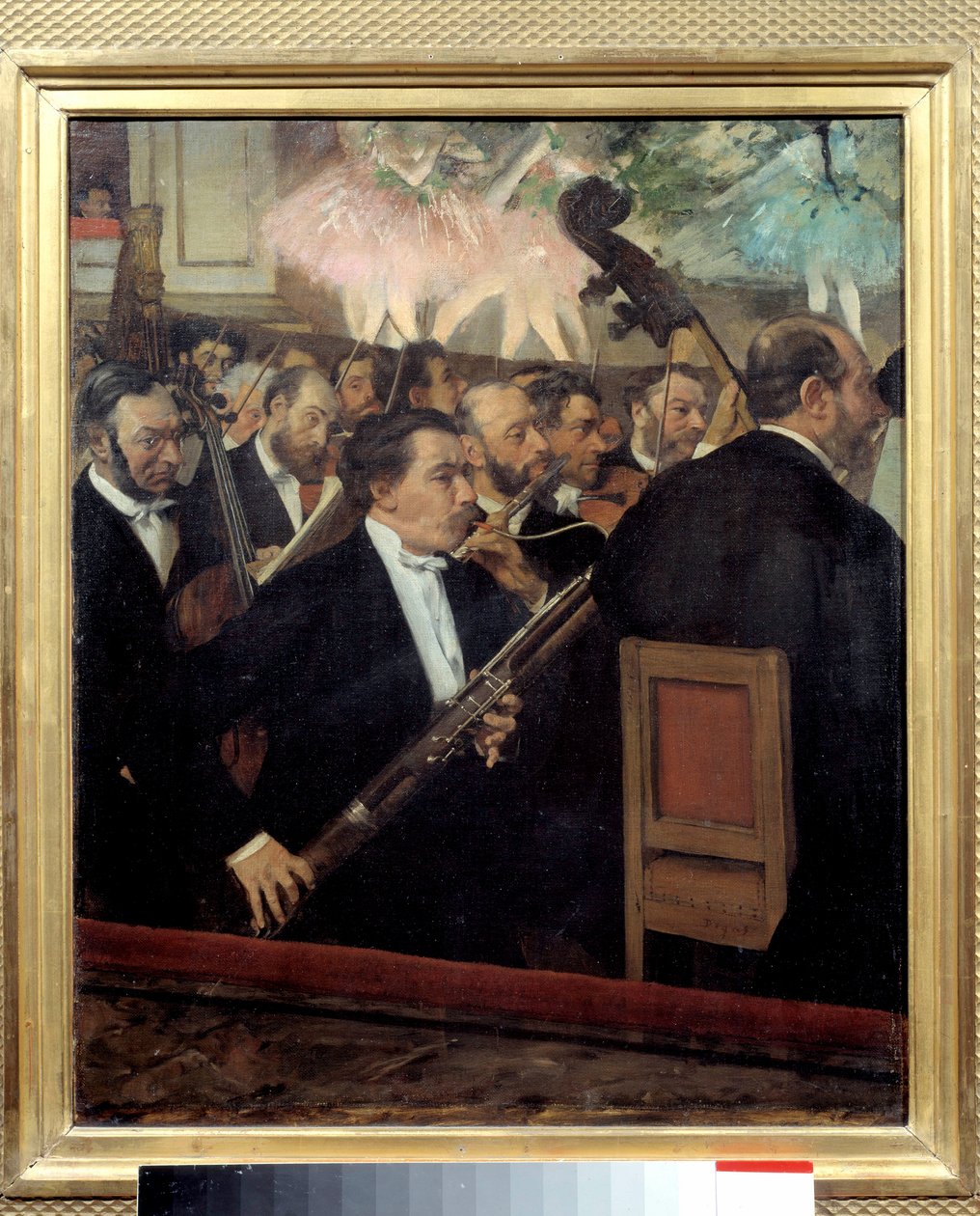 Das Orchester der Oper von Edgar Degas