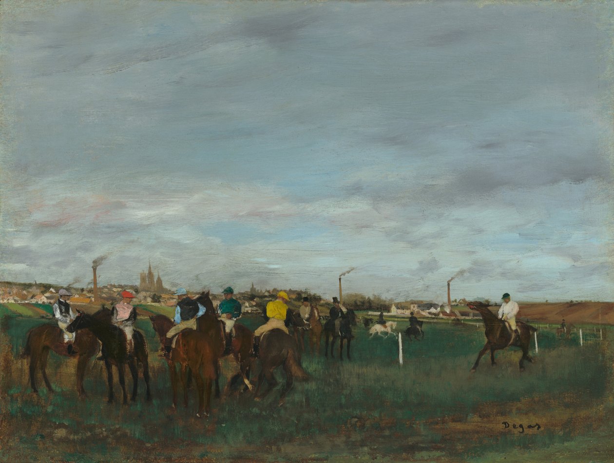 Die Rennen von Edgar Degas